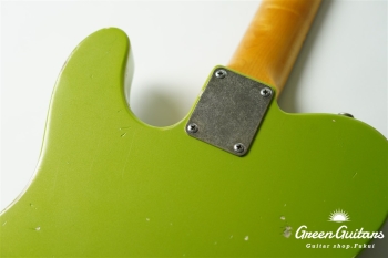 Model T. #179 Light Aged - Guacamole Mist Metallic Pickguard & Sunglasses - Shaped by stone-D eyewear (1990s Cellulose Acetate/Made in SABAE,FUKUI) 