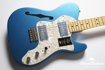 American Vintage II 1972 Telecaster Thinline - Lake Placid Blue