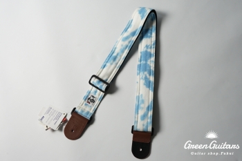 Guitar Strap Sweat Nylon - Blue Tie-Dye