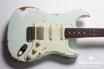 XSC-2 - Faded Sonic Blue / Heavy Aged / Alder