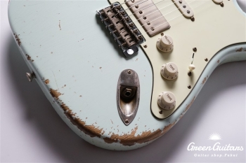 XSC-2 - Faded Sonic Blue / Heavy Aged / Alder