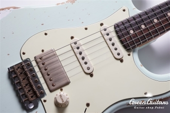 XSC-2 - Faded Sonic Blue / Heavy Aged / Alder