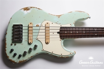 XJ-1T 5st - Faded Sonic Blue / Heavy Aged / Alder / R