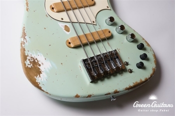 XJ-1T 5st - Faded Sonic Blue / Heavy Aged / Alder / R