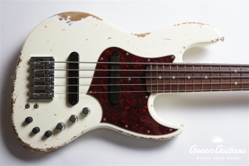 XJ-1T 5st - Vintage White / Heavy Aged / Alder / R