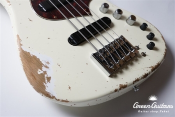 XJ-1T 5st - Vintage White / Heavy Aged / Alder / R