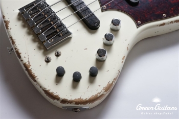 XJ-1T 5st - Vintage White / Heavy Aged / Alder / R