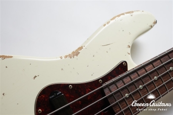 XJ-1T 5st - Vintage White / Heavy Aged / Alder / R