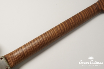 XSC-2 - Vintage Ice Blue Metalic over 3 Tone Burst / Heavy Aged / Master Grade Flame Maple Neck