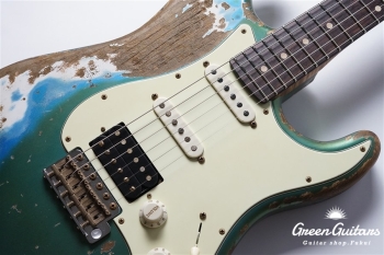 XSC-2 - Vintage Lake Placid Blue / Super Heavy Aged / Alder