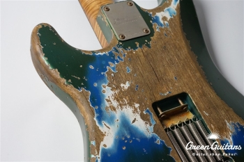 XSC-2 - Vintage Lake Placid Blue / Super Heavy Aged / Alder