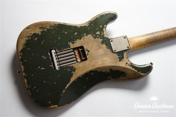 XSC-2 - Vintage Charcoal Frost Metallic / Super Heavy Aged / Alder