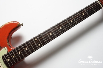 MBS 1960 Stratocaster Heavy Relic by Dale Wilson - Fiesta Red Over 3TS