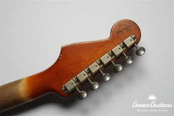 MBS 1960 Stratocaster Heavy Relic by Dale Wilson - Fiesta Red Over 3TS