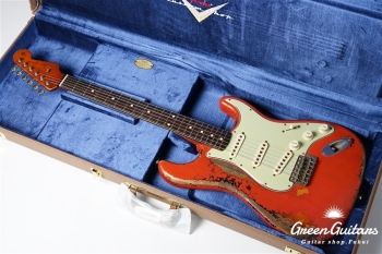 MBS 1960 Stratocaster Heavy Relic by Dale Wilson - Fiesta Red Over 3TS