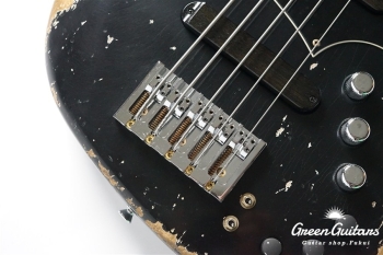 XJ-1T 5st - Black / Heavy Aged / Alder / MH