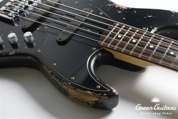 XJ-1T 5st - Black / Heavy Aged / Alder / MH