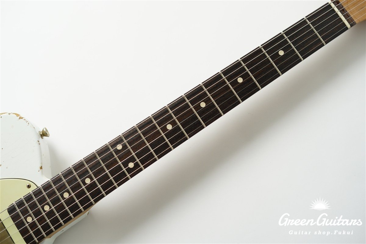 XTC-1 - Olympic White over 3 Tone Burst / Heavy Aged / Alder