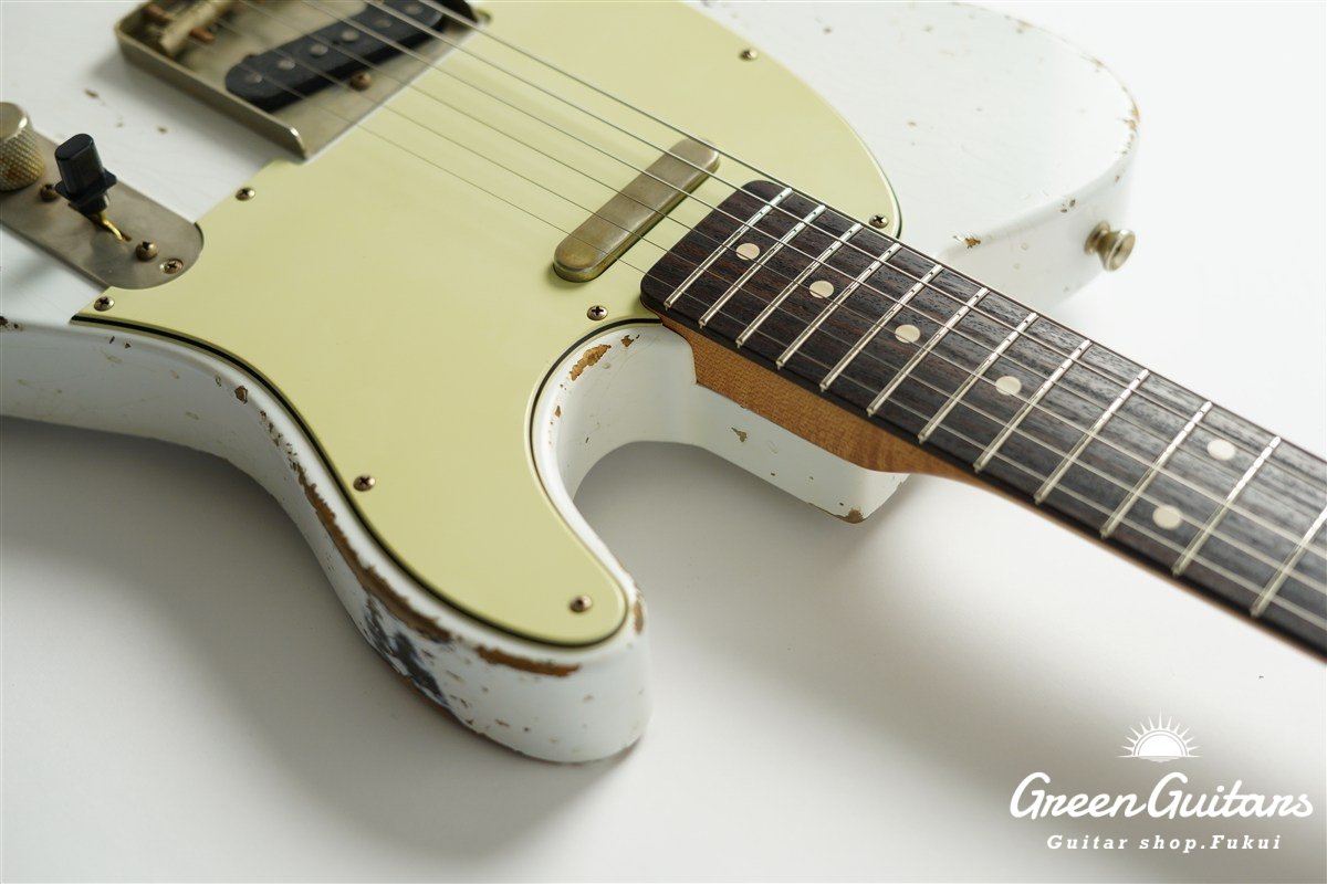 XTC-1 - Olympic White over 3 Tone Burst / Heavy Aged / Alder