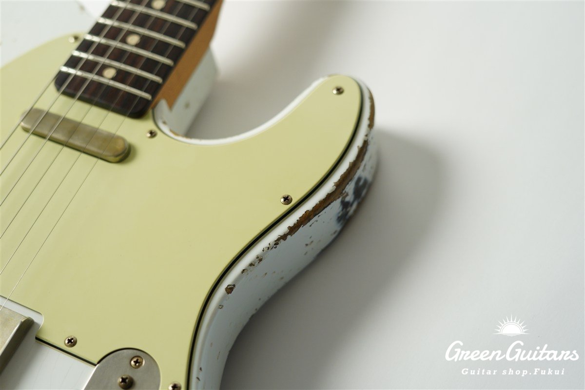 XTC-1 - Olympic White over 3 Tone Burst / Heavy Aged / Alder