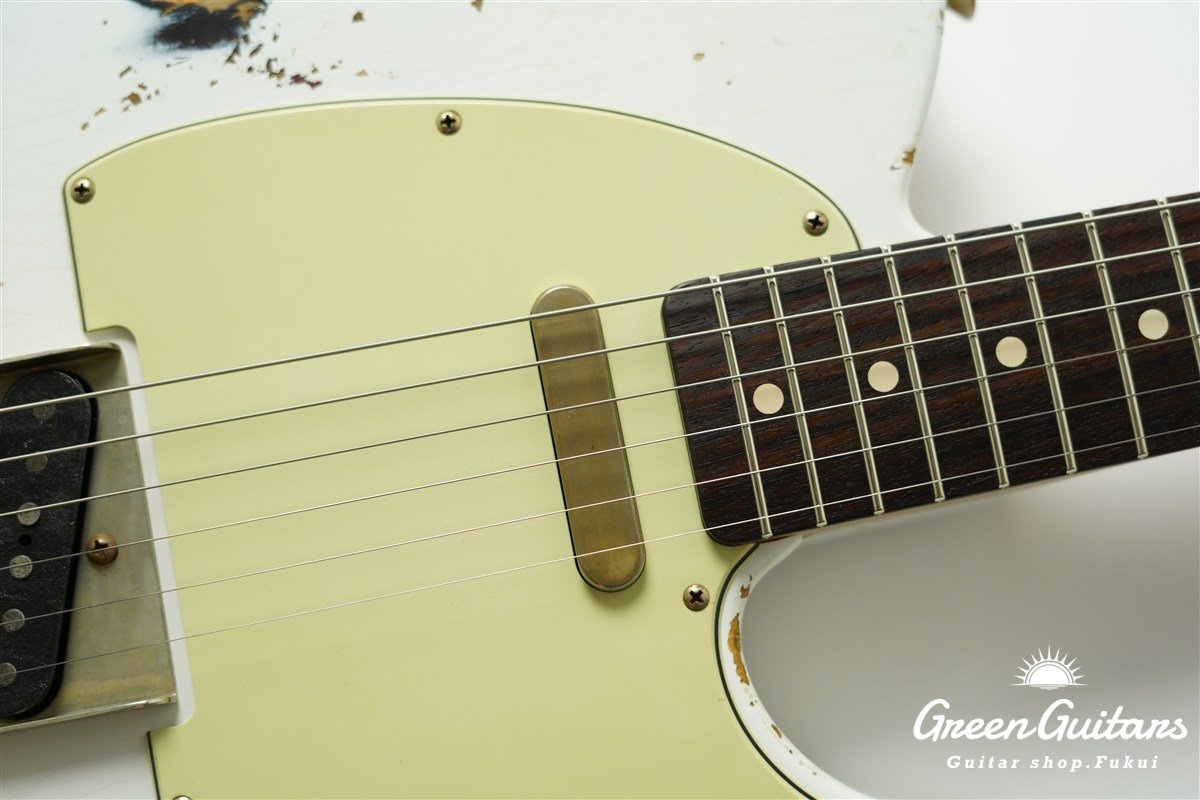 XTC-1 - Olympic White over 3 Tone Burst / Heavy Aged / Alder