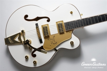 Synchromatic Falcon Hollow Body Single-Cut with Bigsby - Snowcrest White