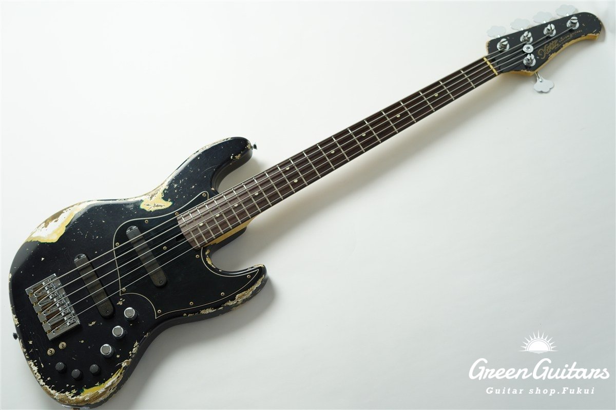 XJ-1T 5st - Dark Navy over Gold / Heavy Aged / Ash / R