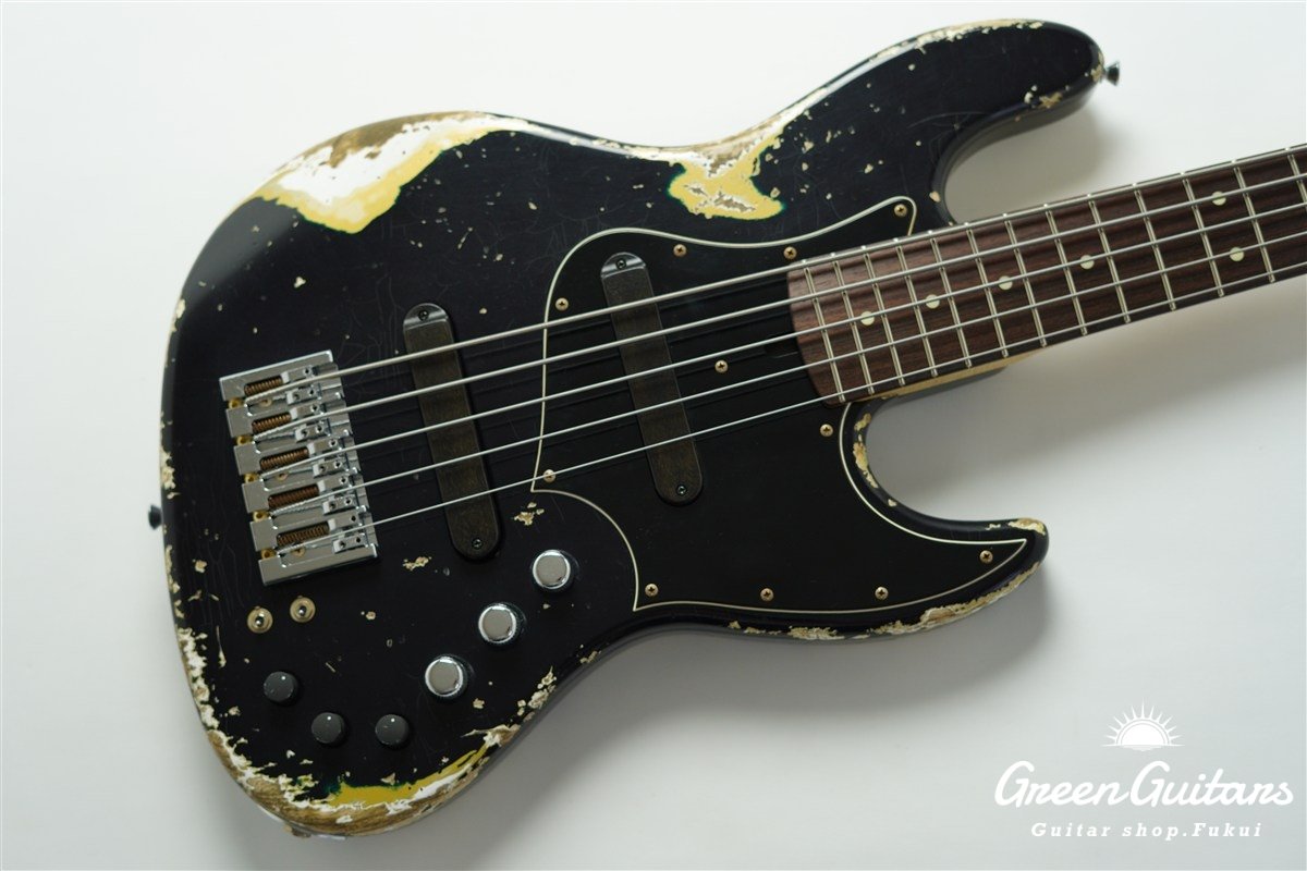 XJ-1T 5st - Dark Navy over Gold / Heavy Aged / Ash / R