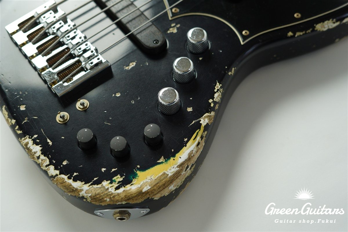 XJ-1T 5st - Dark Navy over Gold / Heavy Aged / Ash / R