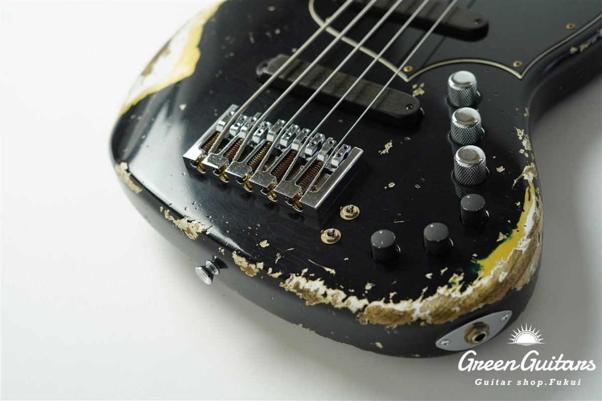 XJ-1T 5st - Dark Navy over Gold / Heavy Aged / Ash / R