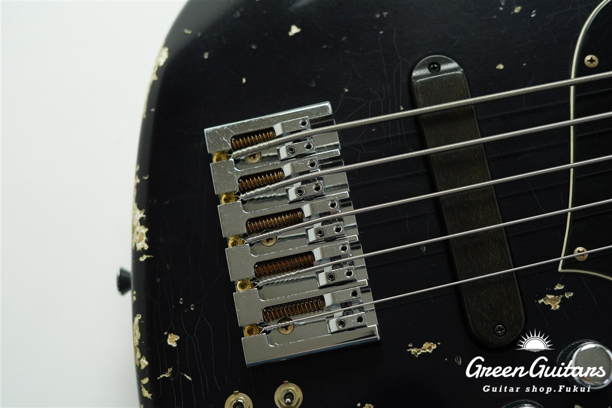 XJ-1T 5st - Dark Navy over Gold / Heavy Aged / Ash / R