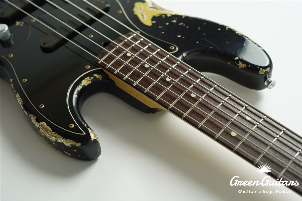 XJ-1T 5st - Dark Navy over Gold / Heavy Aged / Ash / R