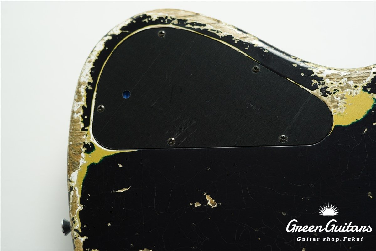 XJ-1T 5st - Dark Navy over Gold / Heavy Aged / Ash / R