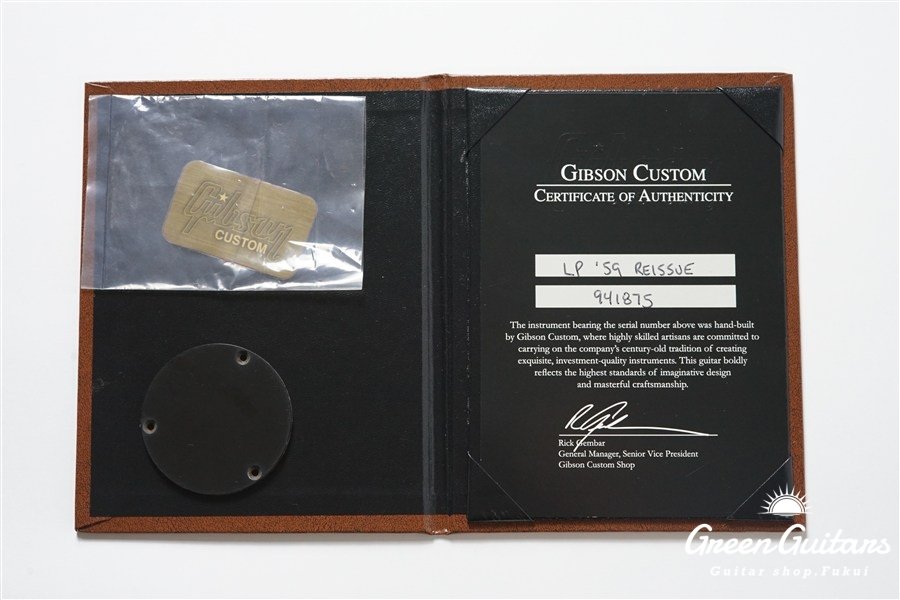 2014 Historic Collection 1959 Les Paul VOS - Washed Cherry