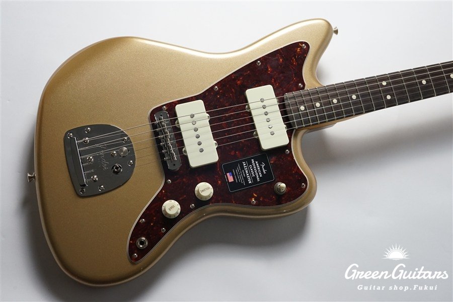 American Professional Classic Jazzmaster - Faded Firemist Gold
