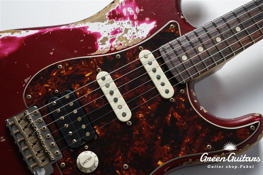 XSC-2 - Brandy Wine Metallic / Heavy Aged / Alder