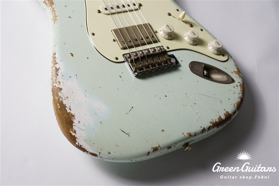 XSC-2 - Faded Sonic Blue / Heavy Aged / Alder