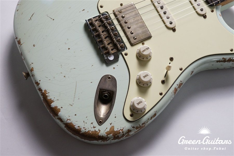 XSC-2 - Faded Sonic Blue / Heavy Aged / Alder