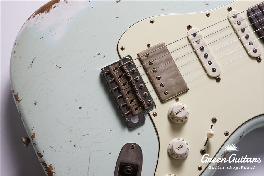 XSC-2 - Faded Sonic Blue / Heavy Aged / Alder