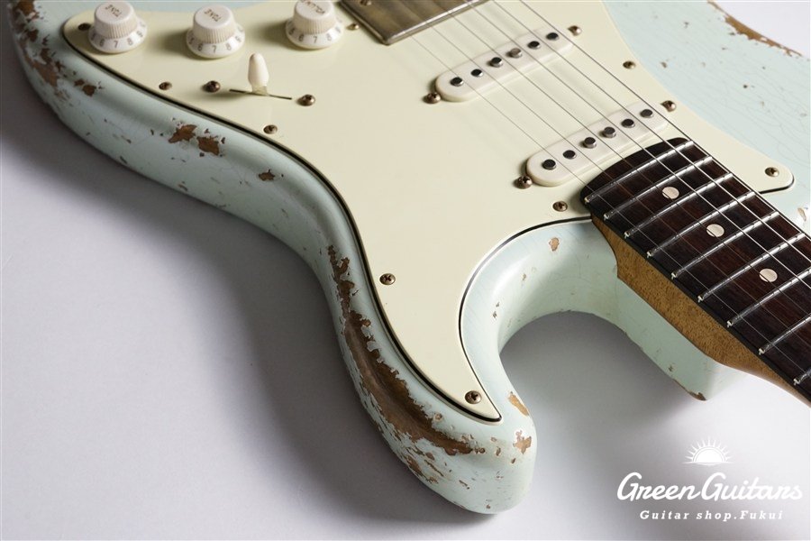 XSC-2 - Faded Sonic Blue / Heavy Aged / Alder