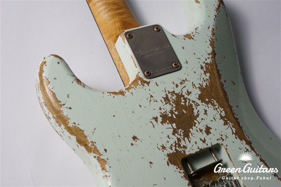 XSC-2 - Faded Sonic Blue / Heavy Aged / Alder