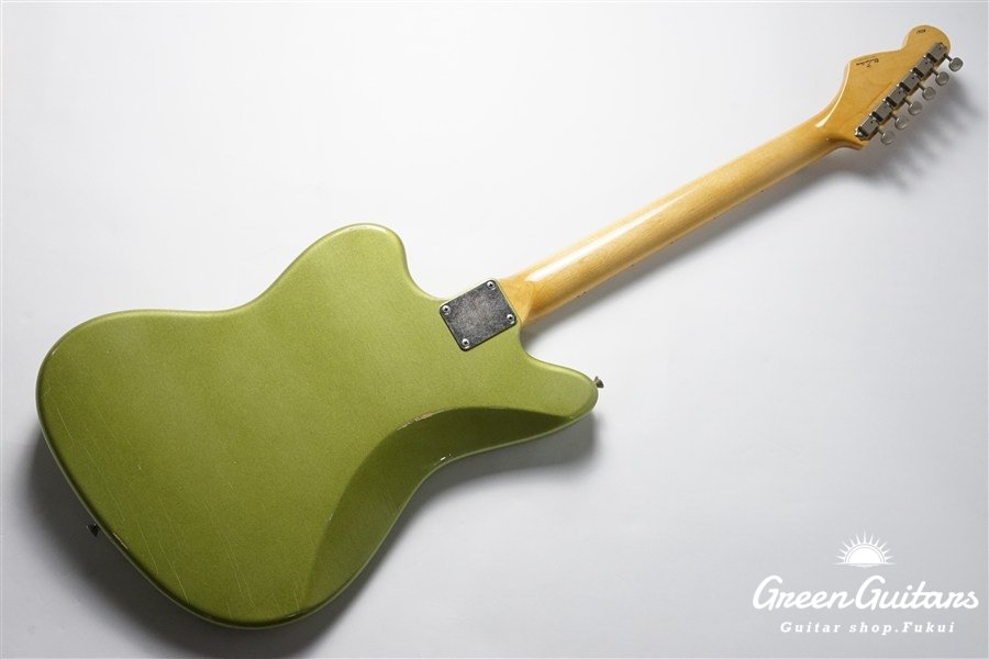 Model JM. Patina #261 Light Aged - Vintage Ice Blue Metallic with Brass Vibration