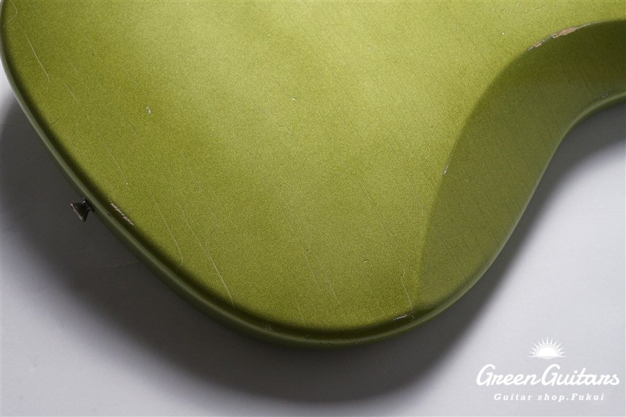 Model JM. Patina #261 Light Aged - Vintage Ice Blue Metallic with Brass Vibration