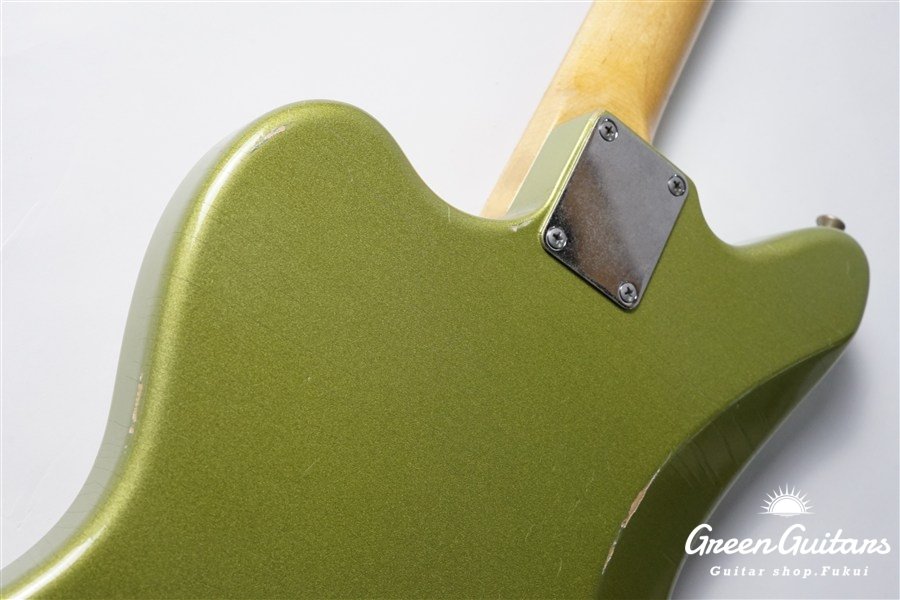 Model JM. Patina #261 Light Aged - Vintage Ice Blue Metallic with Brass Vibration