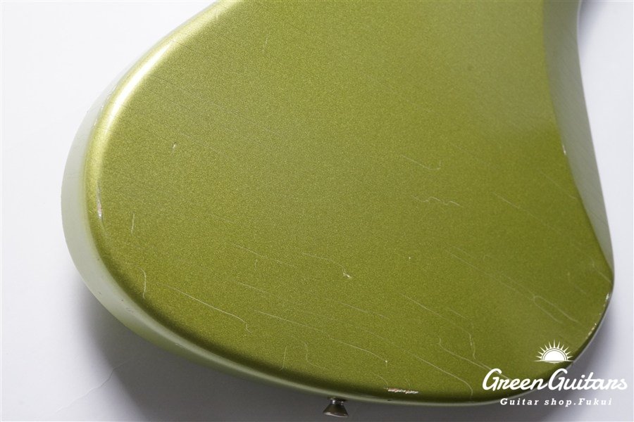 Model JM. Patina #261 Light Aged - Vintage Ice Blue Metallic with Brass Vibration