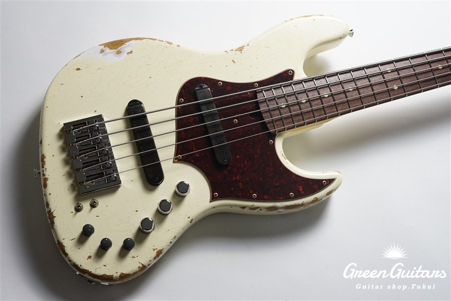 XJ-1T 5st - Vintage White / Heavy Aged / Alder / R