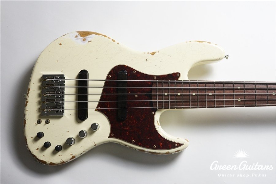 XJ-1T 5st - Vintage White / Heavy Aged / Alder / R