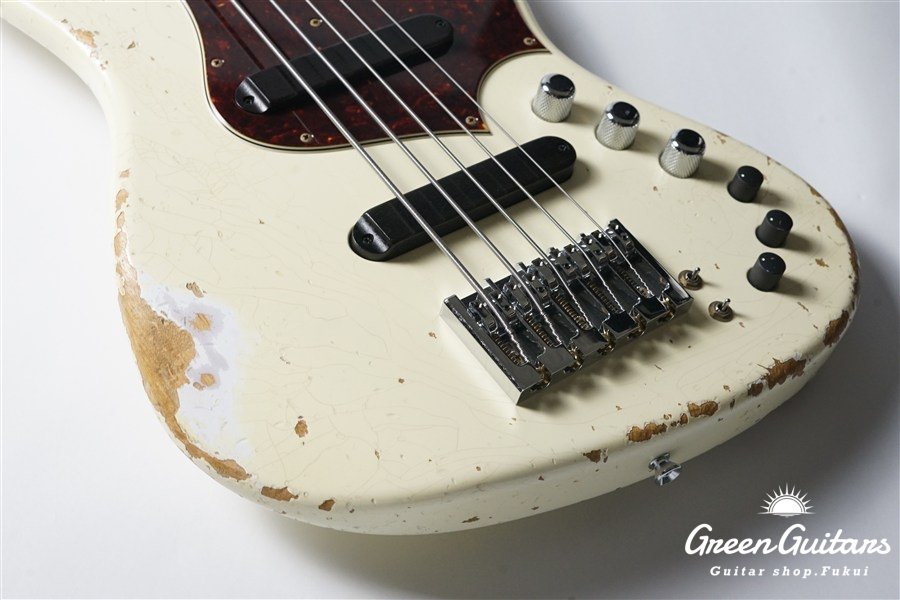 XJ-1T 5st - Vintage White / Heavy Aged / Alder / R