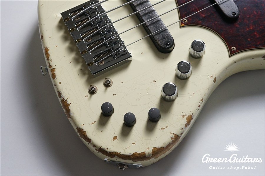 XJ-1T 5st - Vintage White / Heavy Aged / Alder / R