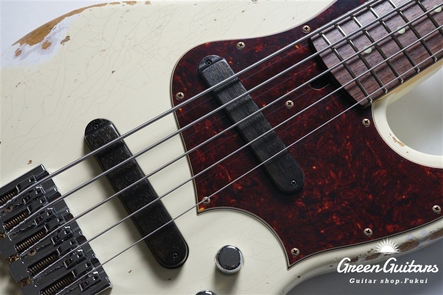 XJ-1T 5st - Vintage White / Heavy Aged / Alder / R